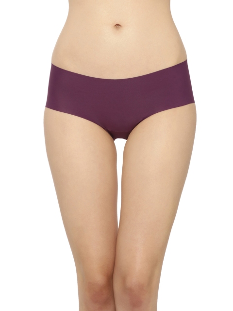 

Triumph Body Make-Up Series Seamless Skinnfit Medium Coverage Everyday Brief, Purple