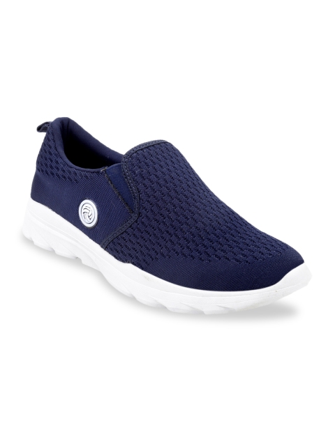 

bacca bucci Men Navy Blue Slip-On Sneakers