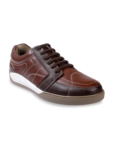 

bacca bucci Men Coffee Brown Sneakers