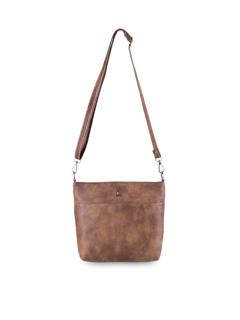 

Mochi Women Brown Solid Sling Bag