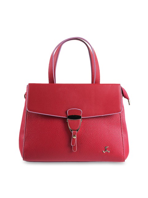 

Mochi Women Red Solid Handheld Bag