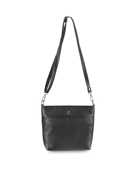 

Mochi Women Black Solid Sling Bag
