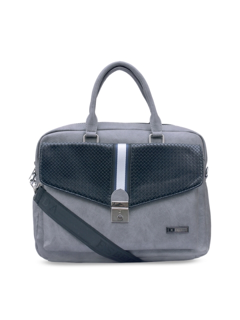 

ESBEDA Grey Colourblocked Laptop Bag