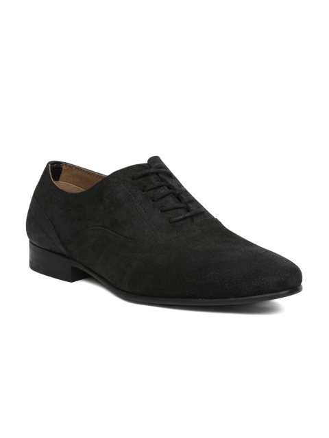 

ALDO Men Black Formal Leather Oxfords