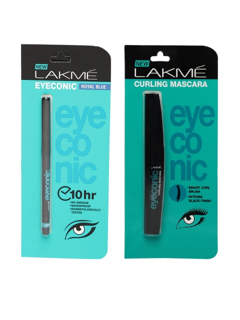 

Lakme Set of Kajal & Mascara, Black