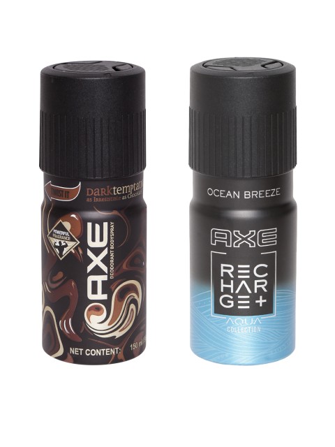 

AXE Men Pack Of 2 Deodorant 150 ml, Black
