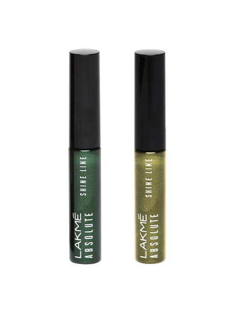 

Lakme Absolute Shine Line Set of 2 Eyeliners, Gold