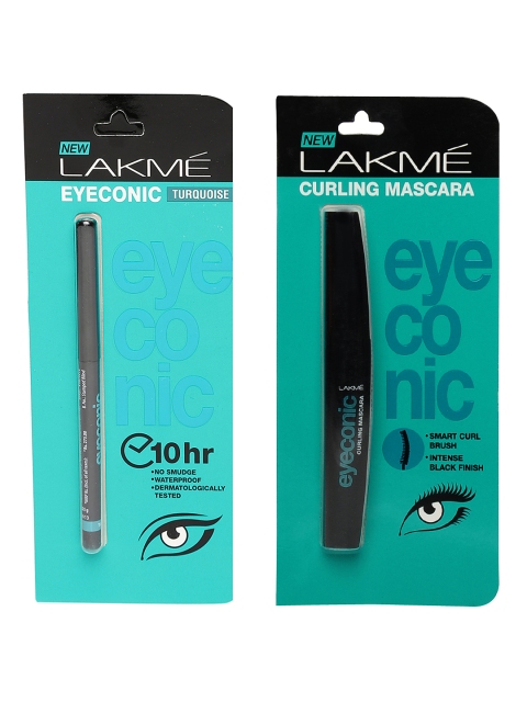 

Lakme Set of Mascara & Kajal, Black