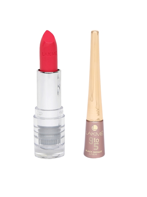 

Lakme Set Of Lipstick & Eye Liner, Black