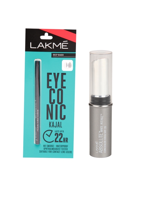 

Lakme Set Of Kajal & Concealer, Silver