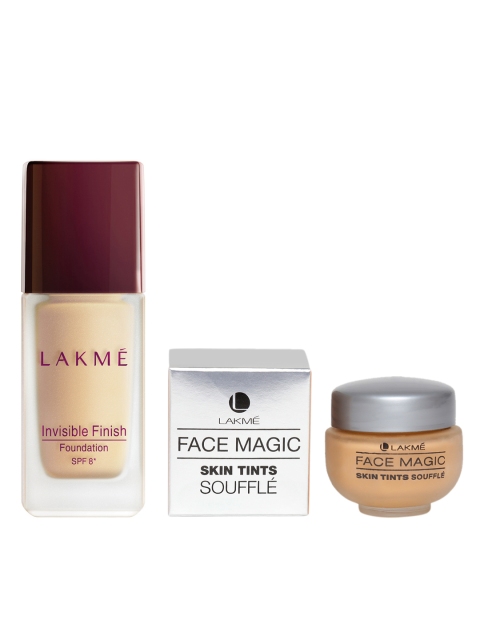 

Lakme Set of Foundation & Souffle, Beige