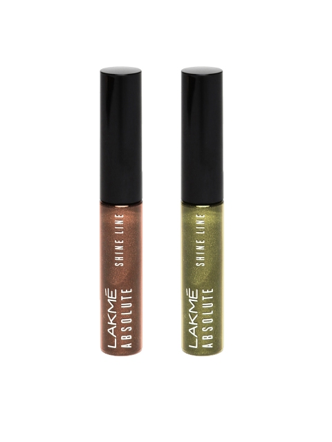 

Lakme Set Of 2 Absolute Shine Eyeliners, Gold