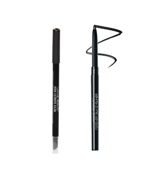 

Lakme Set of Eyeliner & Kajal, Black