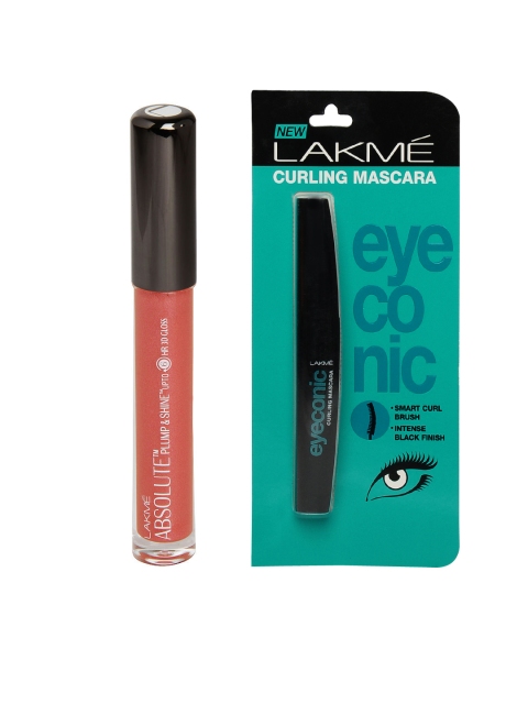 

Lakme Set of Mascara & Lip Gloss, Red