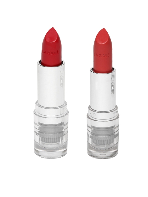 

Lakme Set of 2 Lipsticks, Red