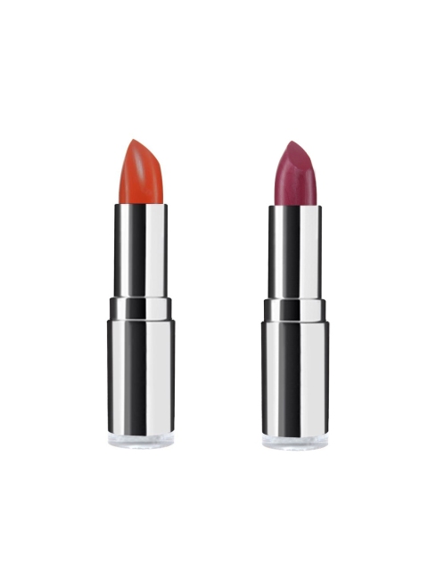 

Colorbar Velvet Matte Obsessed Orange & Matte Addictive Magenta Set Of 2 Lipstick