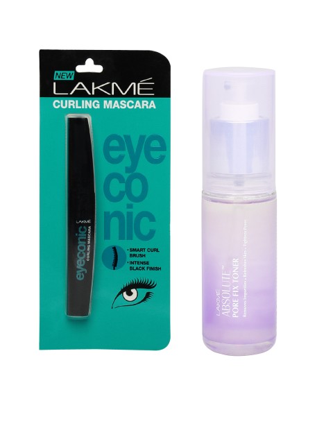 

Lakme Mascara & Toner, Black