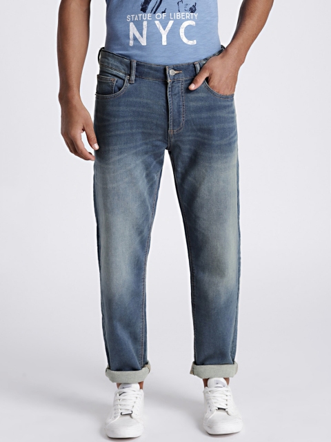 

GAP Men Blue Regular Fit Mid-Rise Clean Look Stretchable Jeans