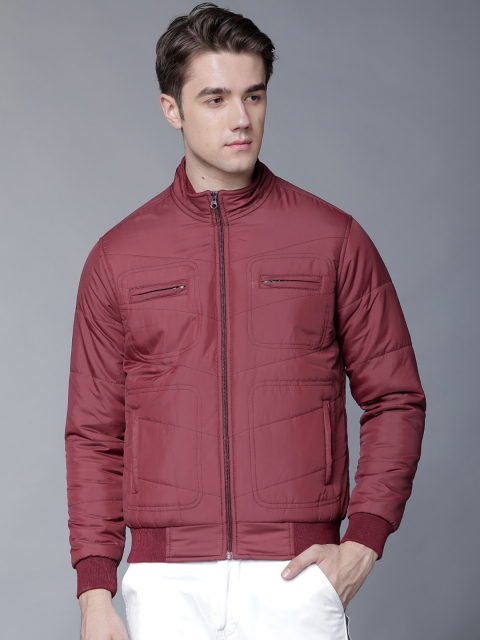 

LOCOMOTIVE Men Maroon Solid Bomber