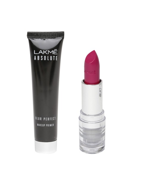 

Lakme Set of Lipstick & Makeup Primer, Black