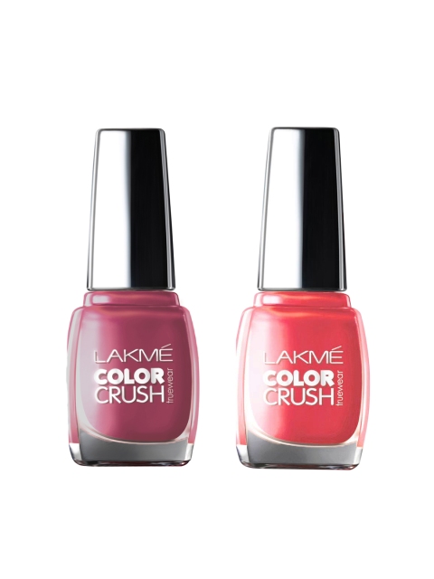 

Lakme Set Of 2 Nail Polish, Red