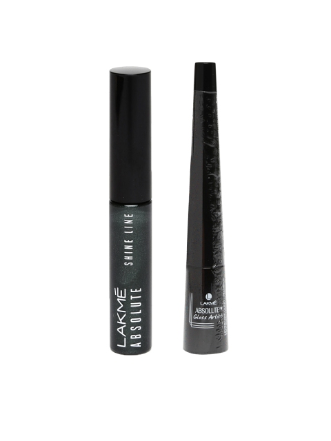 

Lakme Absolute Set of 2 Eyeliners, Black