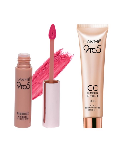 

Lakme Lipstick with Complexion Care Cream, Pink