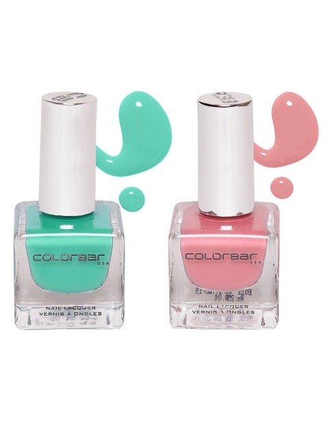 

Colorbar Set of 2 Luxe Nail Lacquers, Green