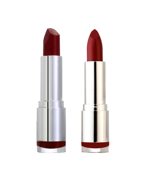 

Colorbar Set of 2 Velvet Matte Lipsticks, Maroon