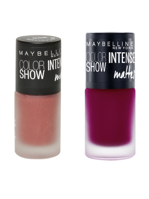 

Maybelline Set of 2 Nail Polish, Brown