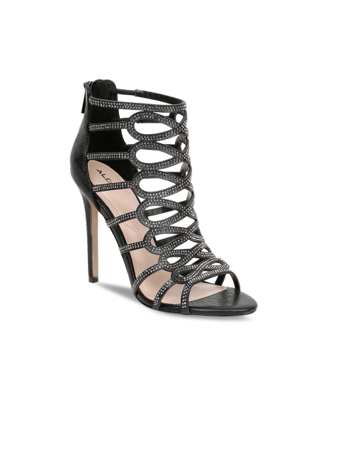 

ALDO Women Black Solid Sandals