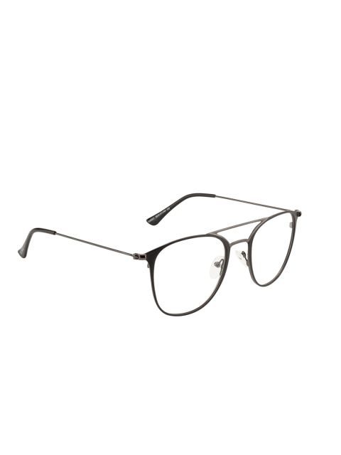 

Ted Smith Unisex Grey Solid Full Rim Aviator Frames