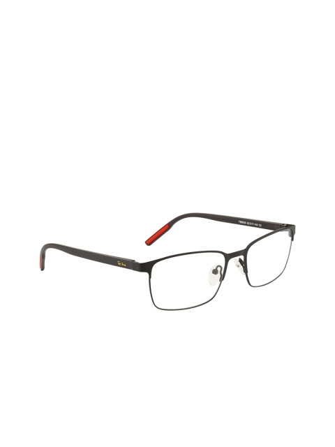 

Ted Smith Unisex Black Solid Full Rim Wayfarer Frames