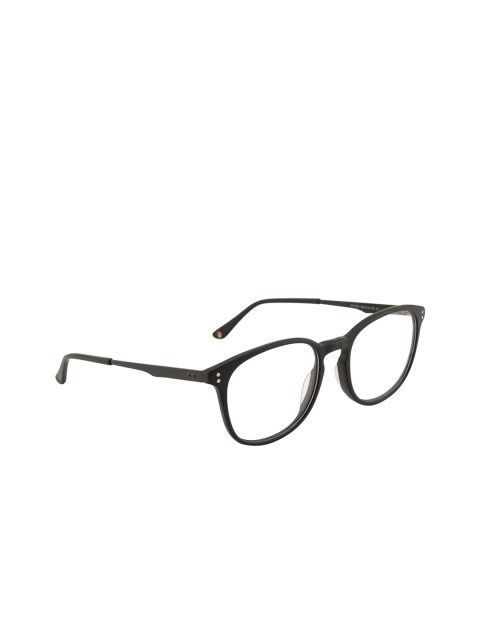 

Ted Smith Unisex Black Solid Full Rim Oval Frames TS-HY-234_C1