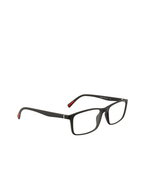 

Ted Smith Unisex Black Solid Full Rim Rectangle Frames