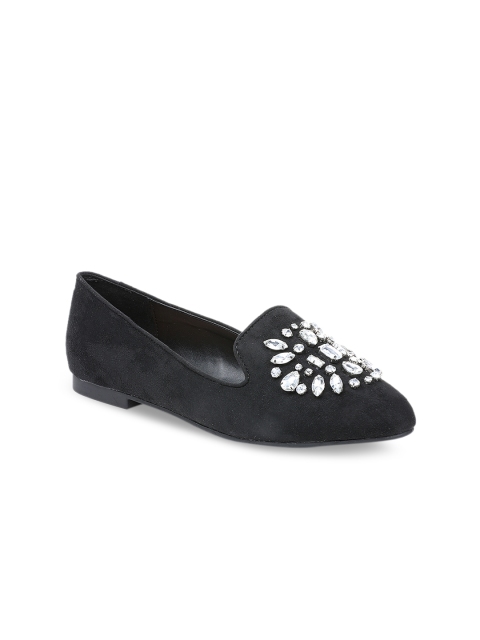 

ALDO Women Black Solid Synthetic Ballerinas