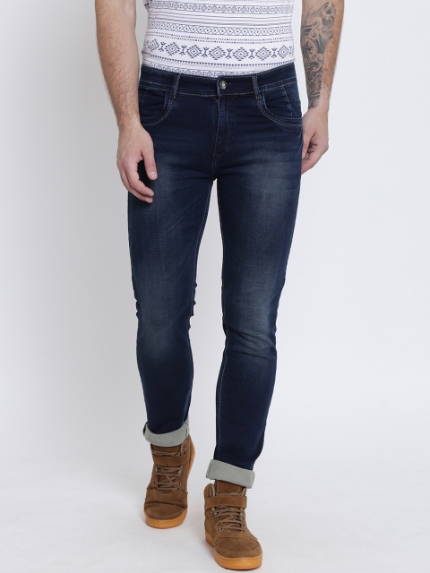 

Crimsoune Club Men Blue Slim Fit Mid-Rise Clean Look Jeans
