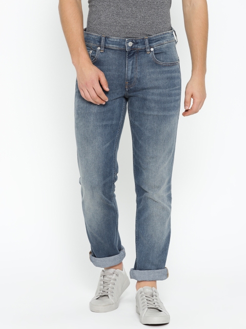 

Calvin Klein Jeans Men Blue Body Slim Fit Mid-Rise Clean Look Stretchable Jeans