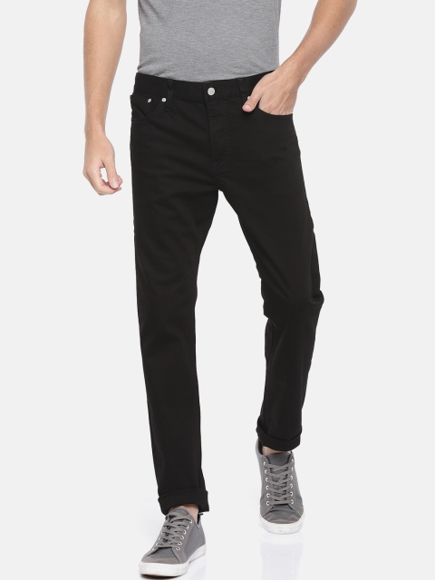 

Calvin Klein Jeans Men Black Slim Fit Mid-Rise Clean Look Stretchable Jeans
