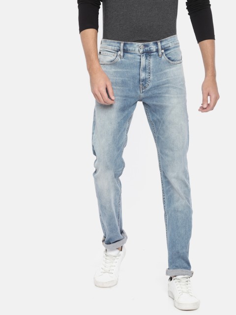 

Calvin Klein Jeans Men Blue Slim Fit Mid-Rise Clean Look Stretchable Jeans