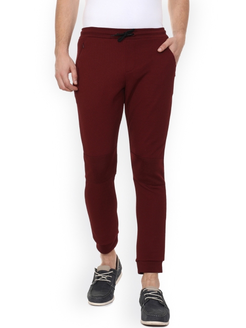 

Allen Solly Sport Men Maroon Regular Fit Solid Regular Trousers