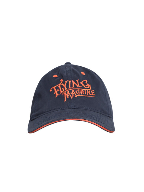 

Flying Machine Men Navy Embroidered Baseball Cap, Navy blue