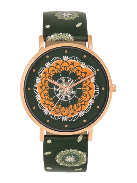

Chumbak Women Olive Green Analogue Watch 8907605051883