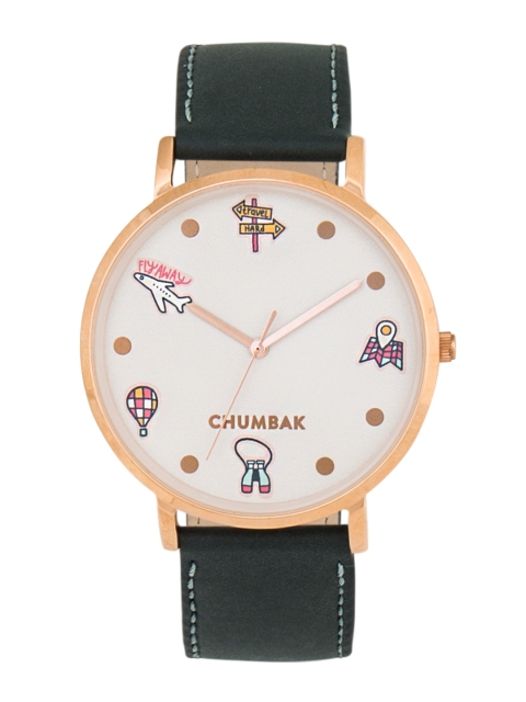 

Chumbak Women White Analogue Watch 8907605054594