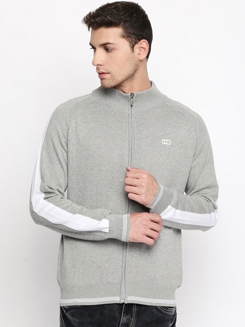 

Ajile by Pantaloons Men Grey Solid Sweatshirt
