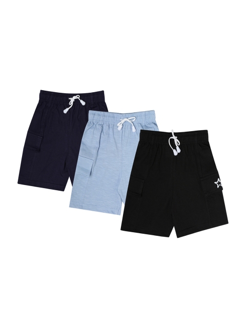

Dollar Champion Pack Of 3 Kidswear Boys Lounge Shorts MCBB-131-PO3, Black