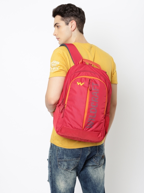 

Wildcraft Unisex Red Solid Backpack