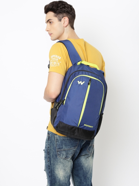 

Wildcraft Unisex Blue Solid Backpack