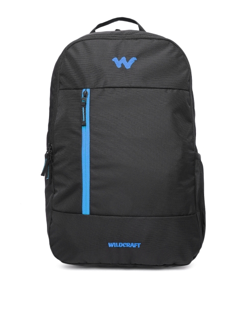 

Wildcraft Unisex Black Solid Backpack