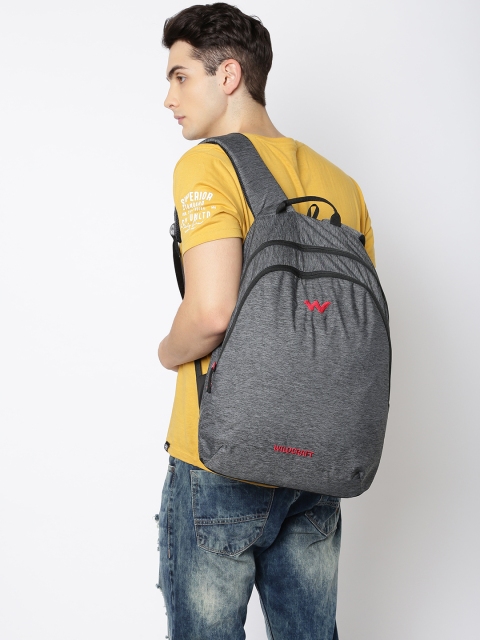 

Wildcraft Unisex Grey Solid Backpack